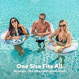 JOYIN Pool Inflatable 82.5cm 3 Pack Glitter Pattern Tubes view 2