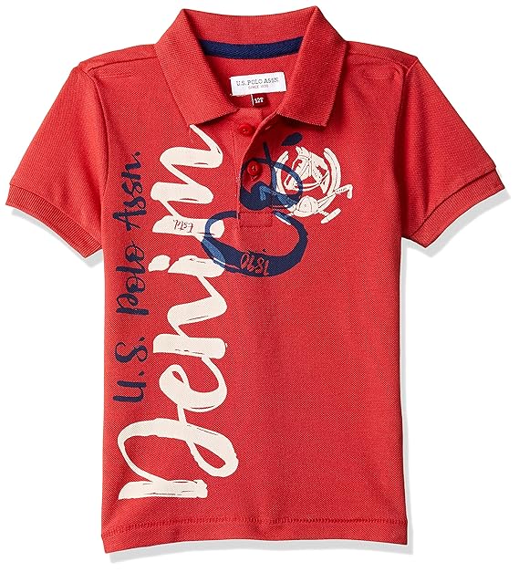 Baby Boys Floral Regular fit T-Shirt (UKTS6932_Baked Apple 12 Months-18 Months)