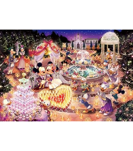 Amazon.com: Tenyo Disney Fantasy Celebration Minnie & Mickey