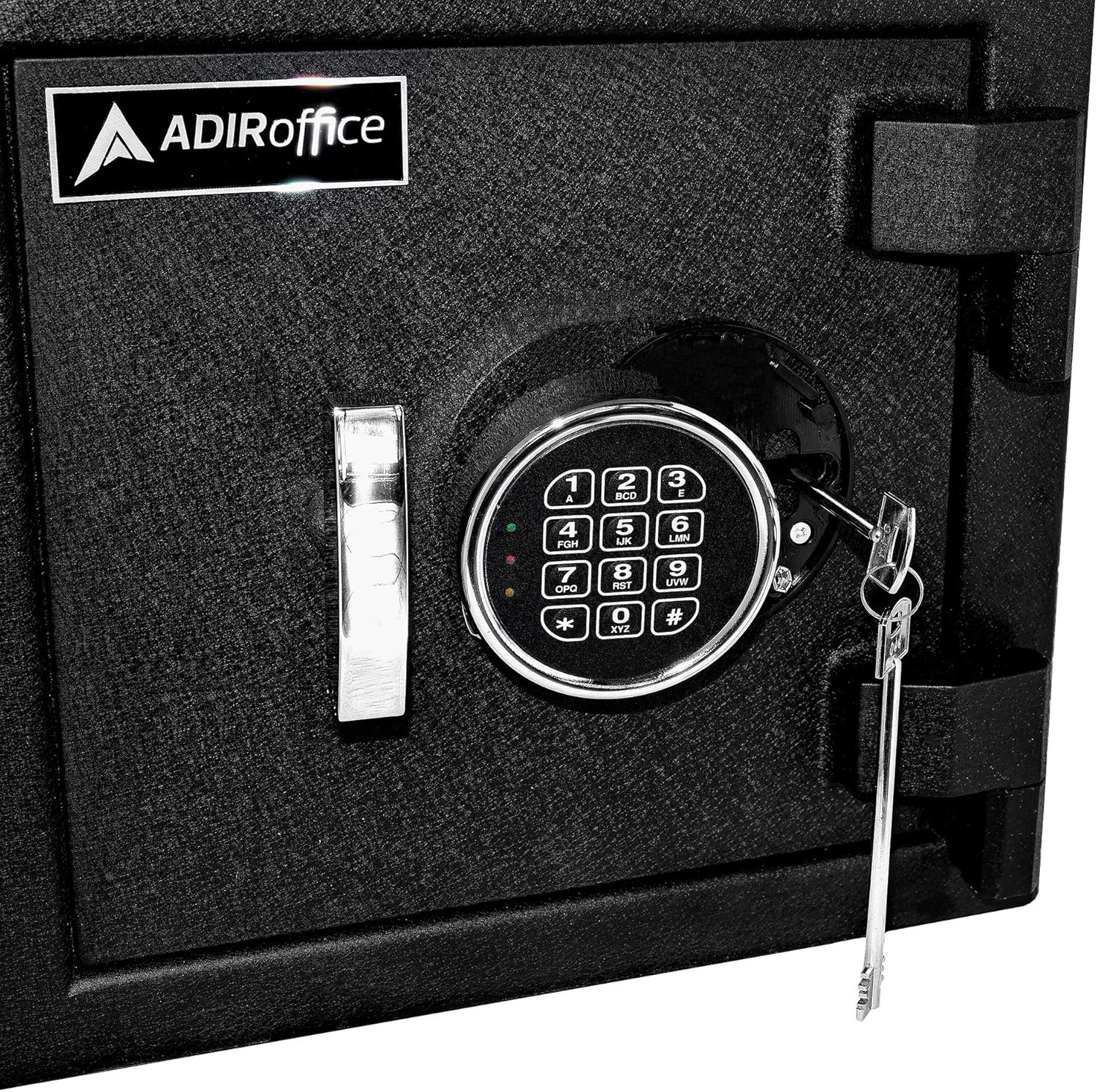 AdirOffice Keypad Lock Drop Box Safe - Industrial Strength Security Storage with Digital Lock - Safety for Home & Business Use (Large) : Office Products