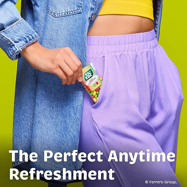 TIC TAC FRUIT ADVENTURE, ON-THE-GO POCKET-SIZED MINTS, 200 PIECES, 4 BOTTLE PACKS, 3.4 OZ EACH
