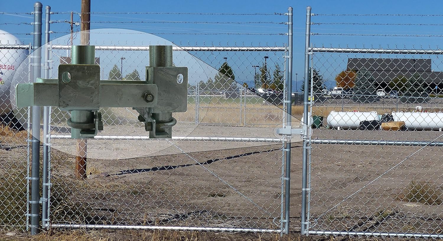 Tools & Home Improvement Use this Double Gate Latch Where 2 Gates Swing