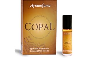 Copal Resin Essential Oil Roll-On Blend by Aromafume | 1 x 10ml / 1 x 0.33 Fl Oz | Made with Protium Copal (Burseraceae) Extr