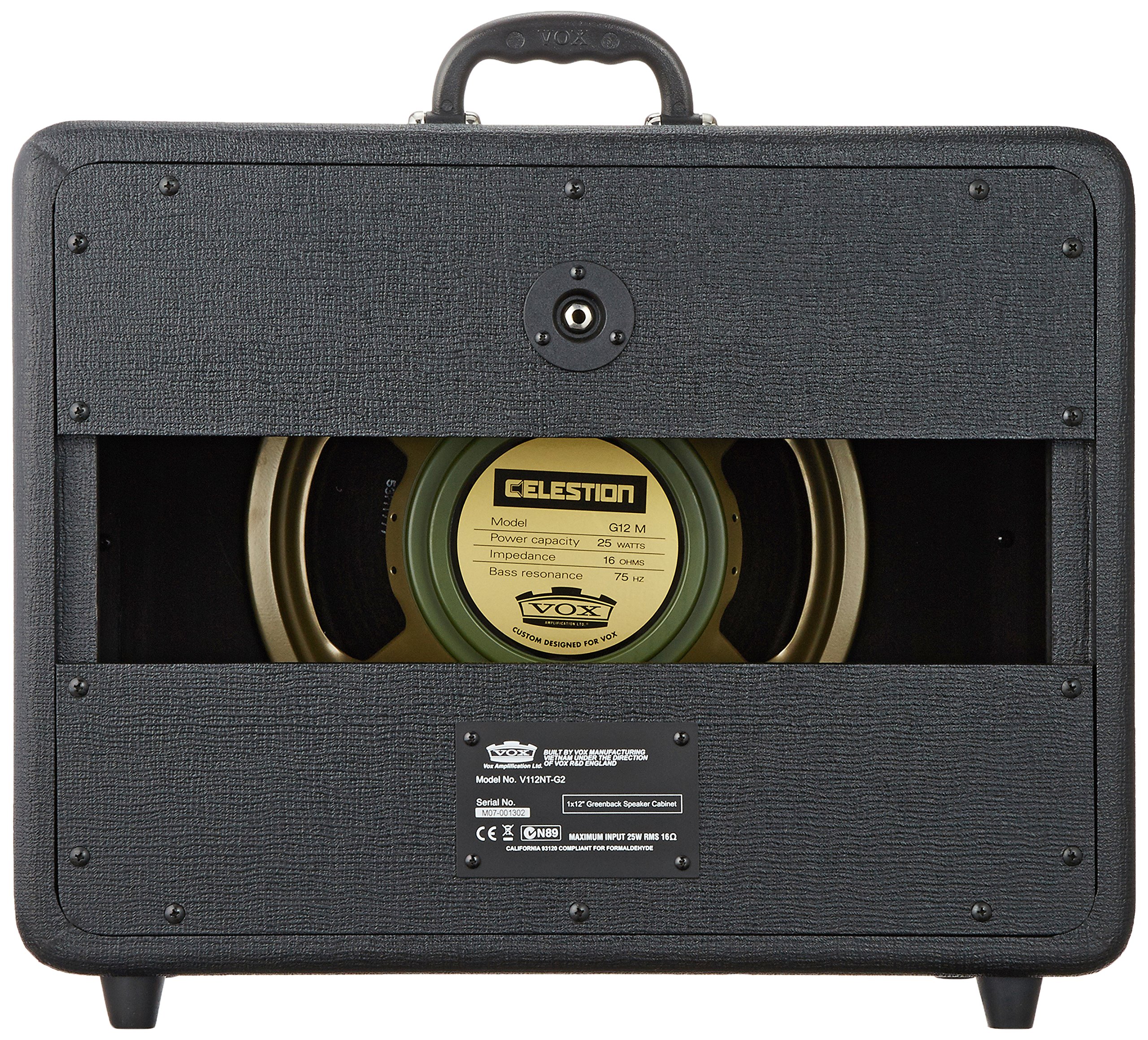 vox extension cabinet 1x12