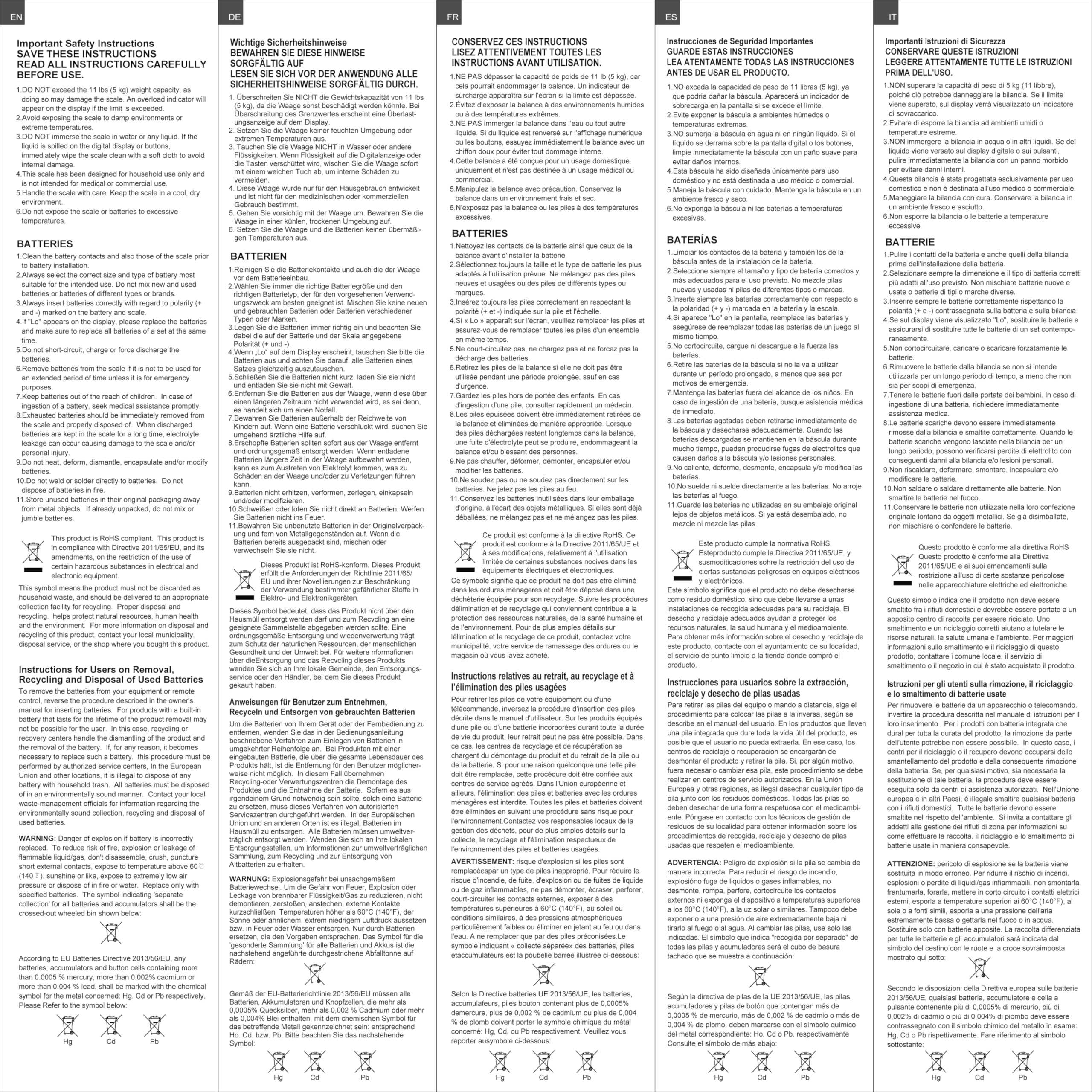 NUTRI FIT Extra-Wide/Ultra-Thick Digital Body Weight Bathroom Scale with 3 Inch Large Easy Read Backlit LCD Display Max Capacity 400lb Step-on Technology, Black