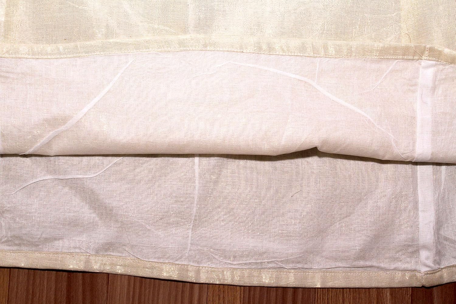 s.k. textiles women's cotton silk shimmer petticoat with lining (white , 44)