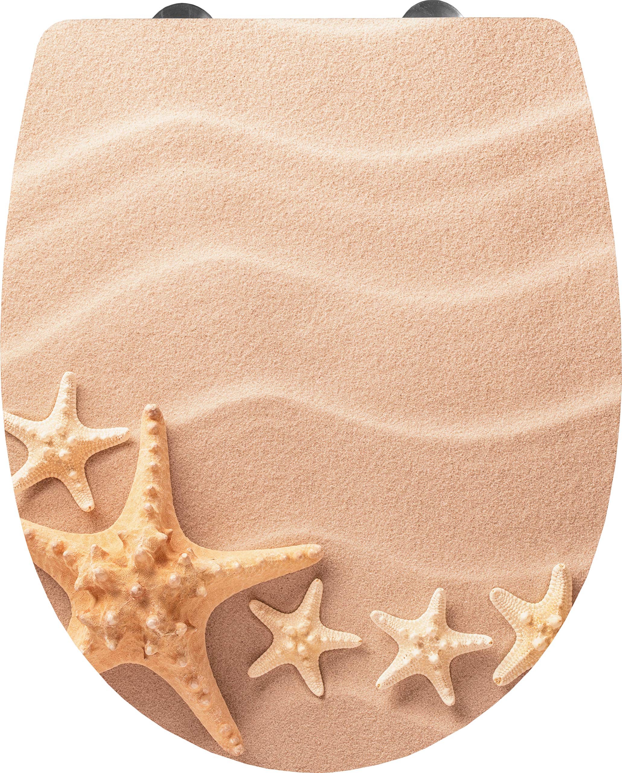 Cornat KSDSC151 Sand 3D Thermoplastic Toilet Seat