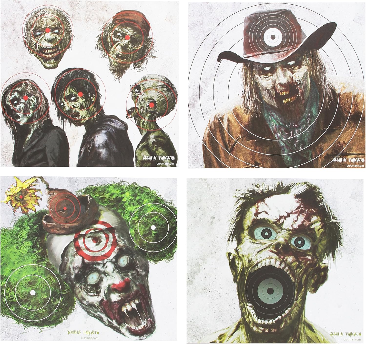 Crosman CPVT5 Zombie Target, 20-Count : Airsoft Targets : Sports & Outdoors
