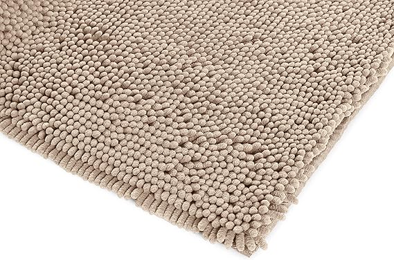 Amazonbasics Tapis De Bain Antidérapant à Poils Longs En