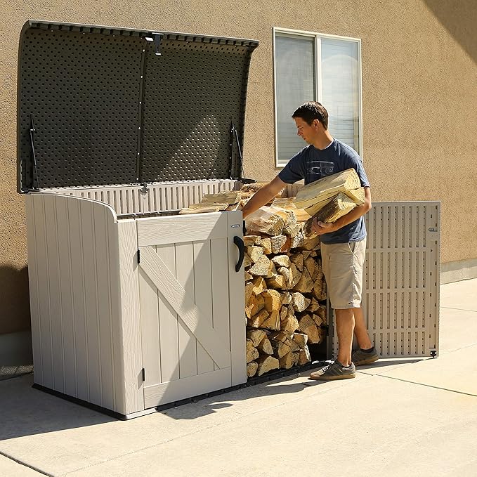 Lifetime Products Lifetime 60170 Horizontal Storage Box, Tan: Amazon.ca