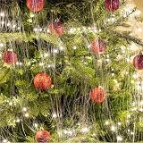 com-four 40g premium angel hair - fine white tinsel for crafts & decor view 2
