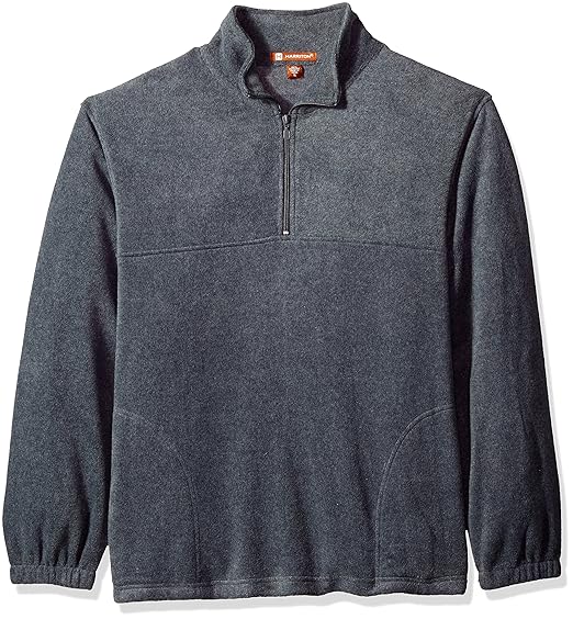 quarter zip fleece sweatshirt