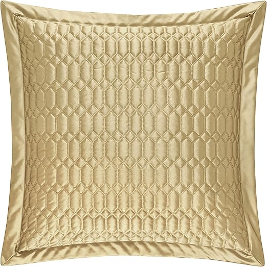 Amazon Com Five Queens Court Saranda Satin Geometric Quilted Euro