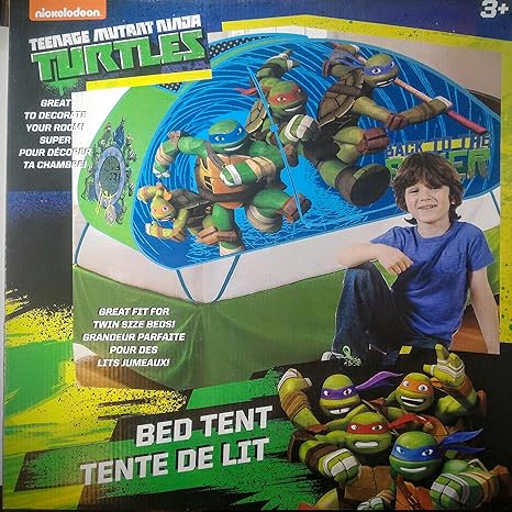 ninja turtle bed tent