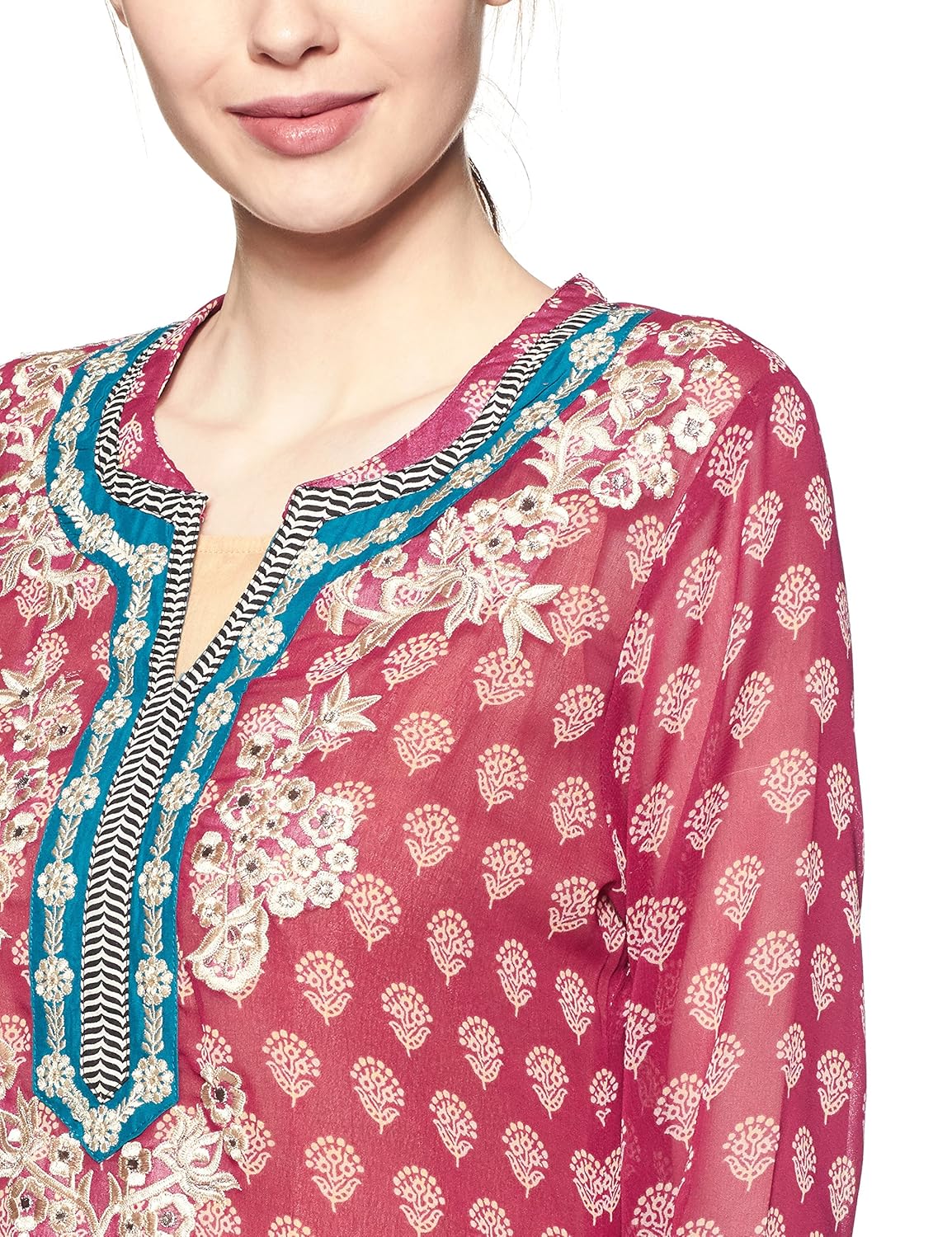 biba women's straight salwar suit