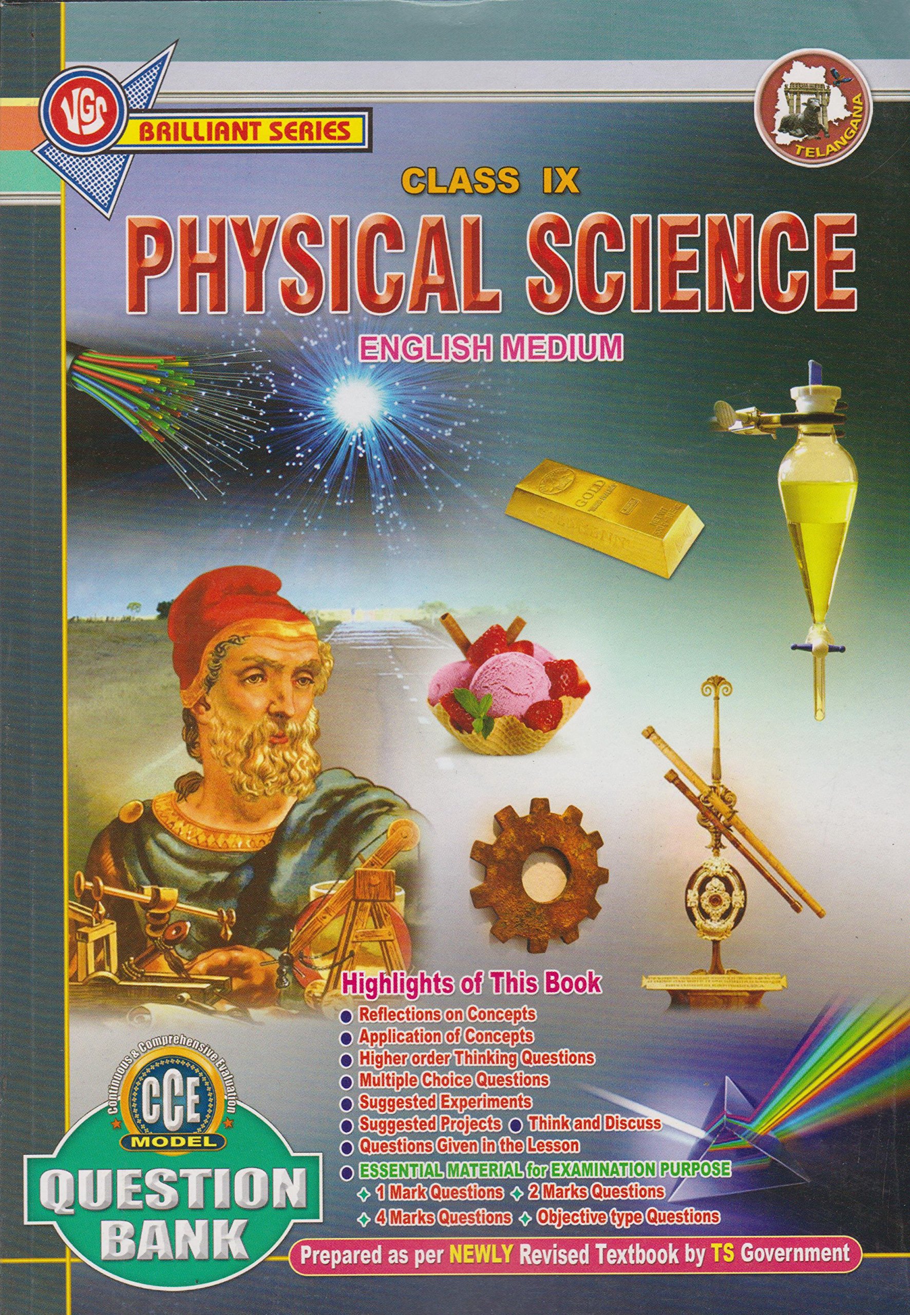 Class Ix Physical Science Question Bank Brillant Series Vgs Publishers Amazon In Books