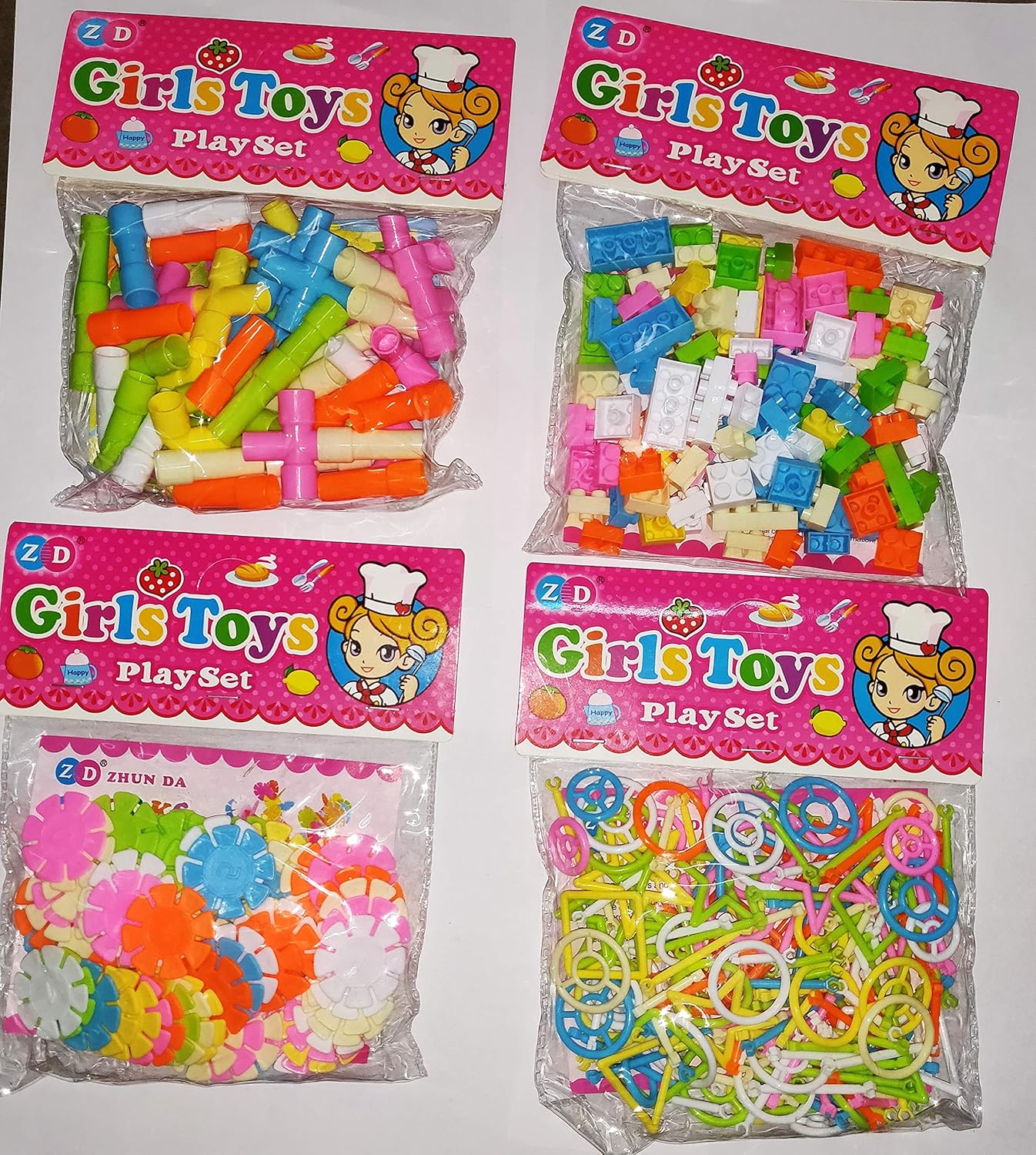 types of building blocks toys