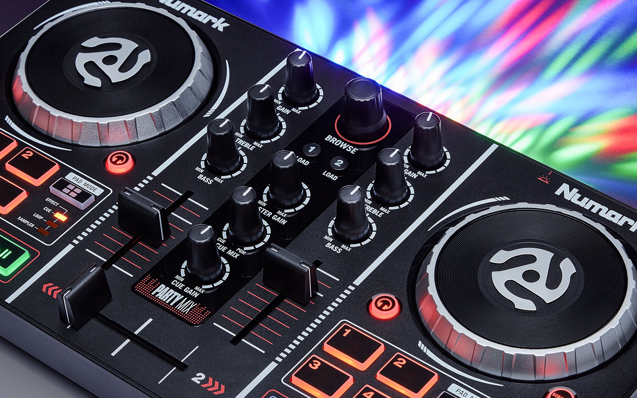 Galleon Numark Party Mix Starter DJ Controller With BuiltIn Sound