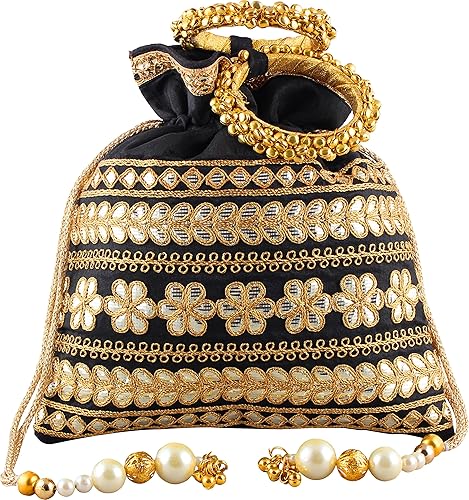 Women's Potli (GOTA0002_Black)