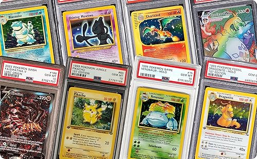Pokemon TCG: Graded Card Mystery Power Pack - Gold Edition - 1 PSA 10 Graded  Card + 25