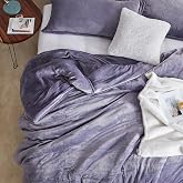 Byourbed Coma Inducer&reg; Oversized Queen Comforter Set - The Original Plush | Lavender Dusk. Experience Coma Worthy Sleep with Cozy Plush Extra Large Bedding