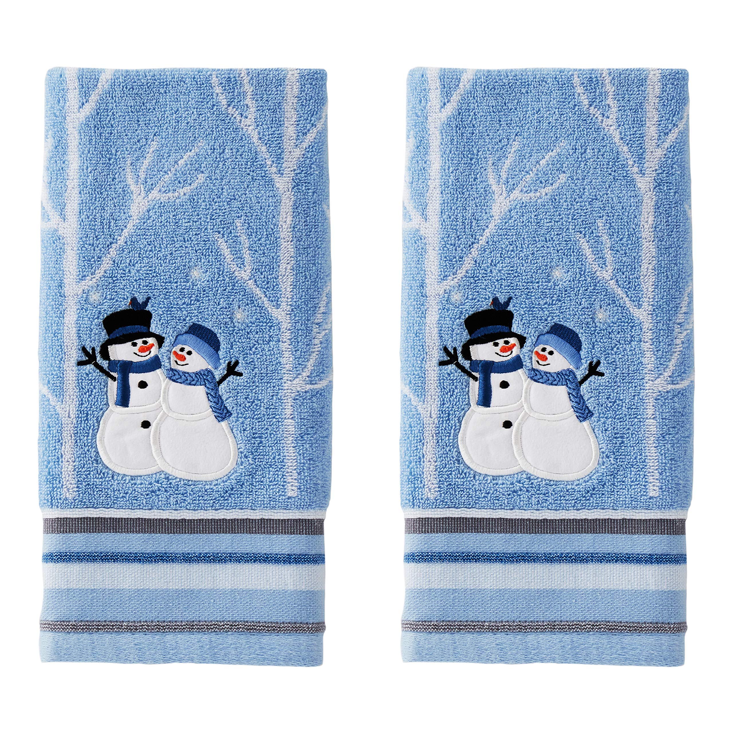 SKL Home by Saturday Knight Ltd. Winter Friends Hand Towel Set, Blue — image 1