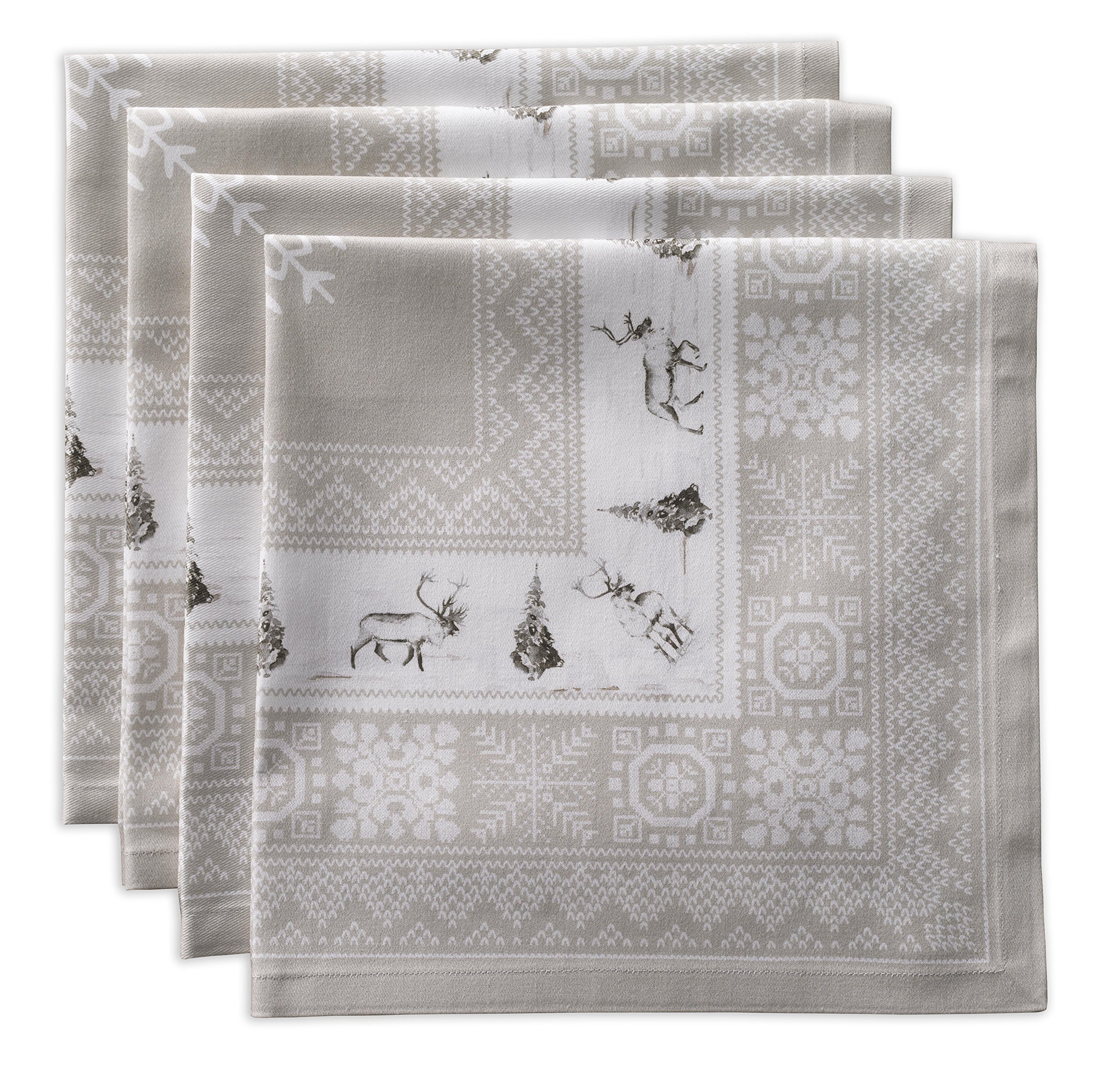 Maison d' Hermine 45CM X 45CM Set of 4 Napkins