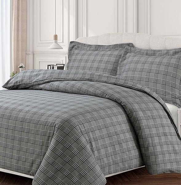 TRIBECA LIVING SAVA170DUVETKI DUVET SET, KING, SAVANNAH