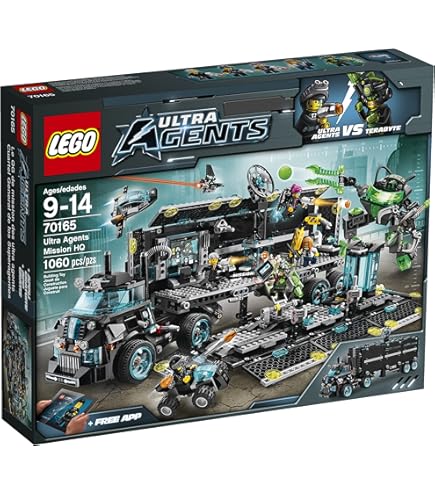Amazon.com: LEGO Agents Ultra Agents Ocean HQ - 70173 : Toys