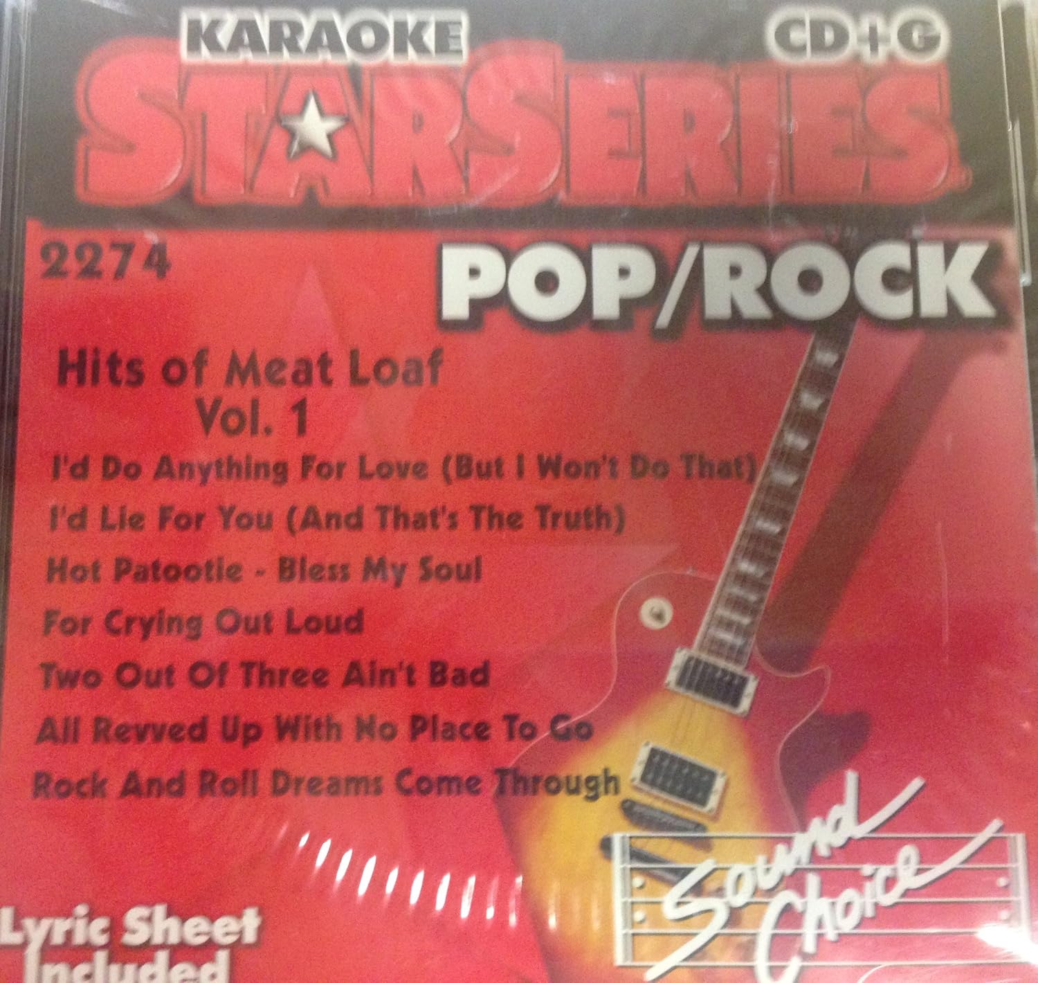  Karaoke Hits of Meat Loaf 1 Music