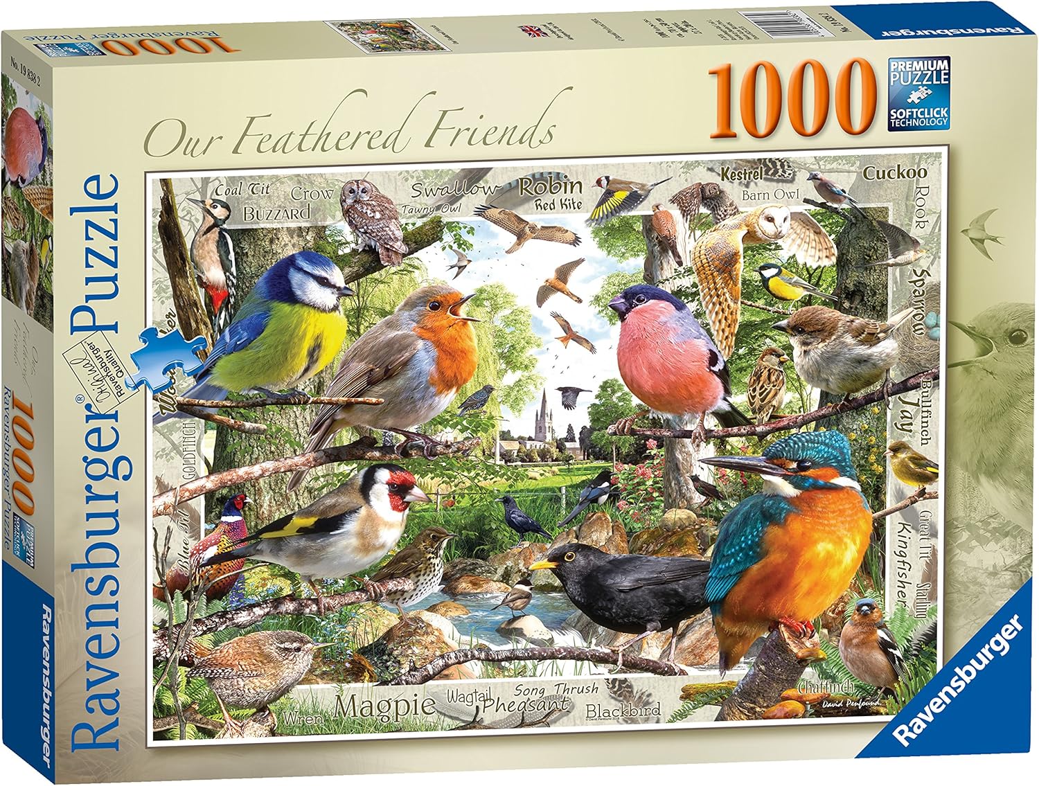 Ravensburger Our Feathered Friends, 1000pc Jigsaw Puzzle Amazon.co.uk