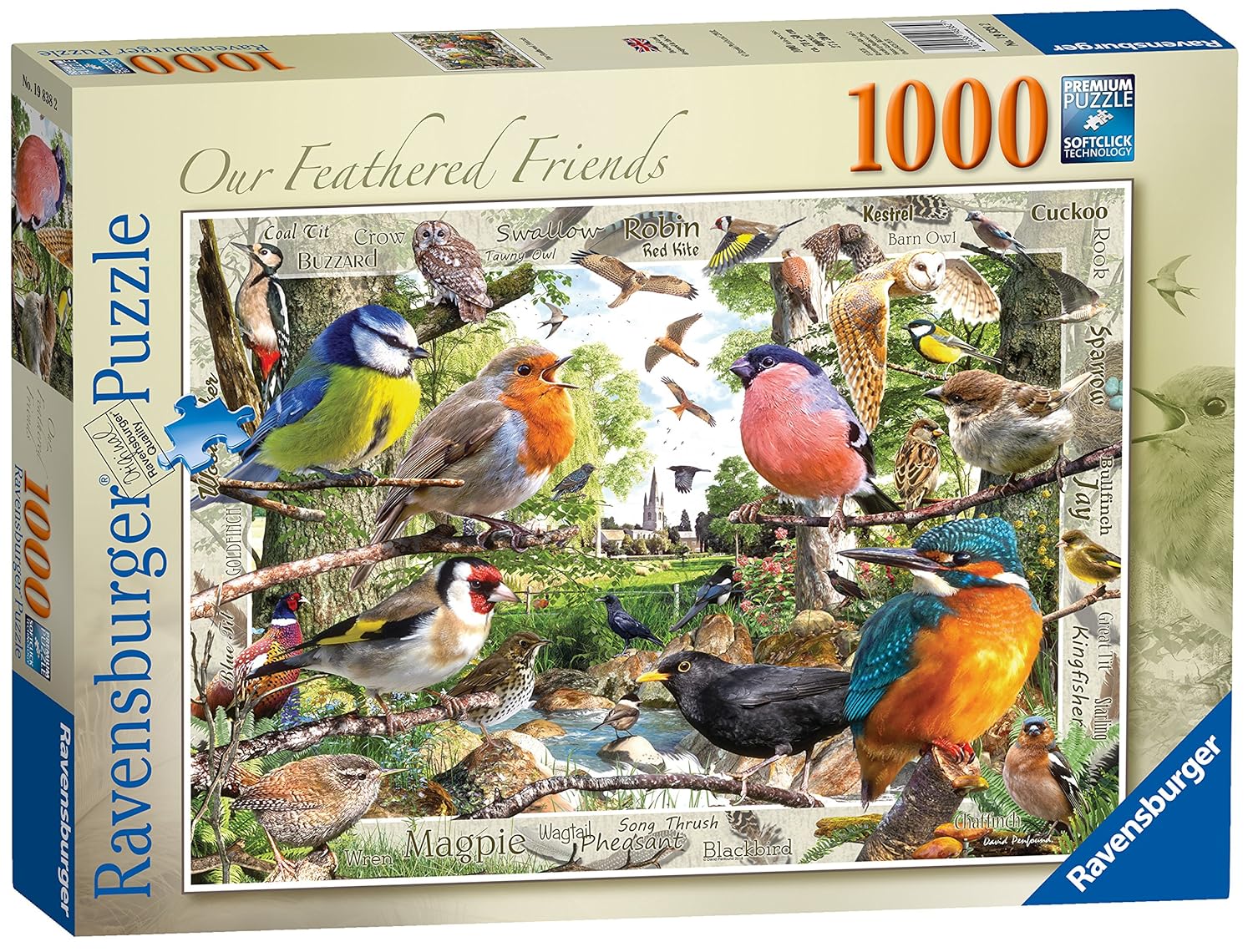Ravensburger Our Feathered Friends 1000pc Jigsaw Puzzle Amazon
