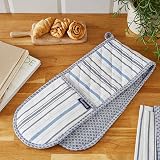 Cooksmart Double Oven Gloves Heat Resistant British Designed Stockholm view 3