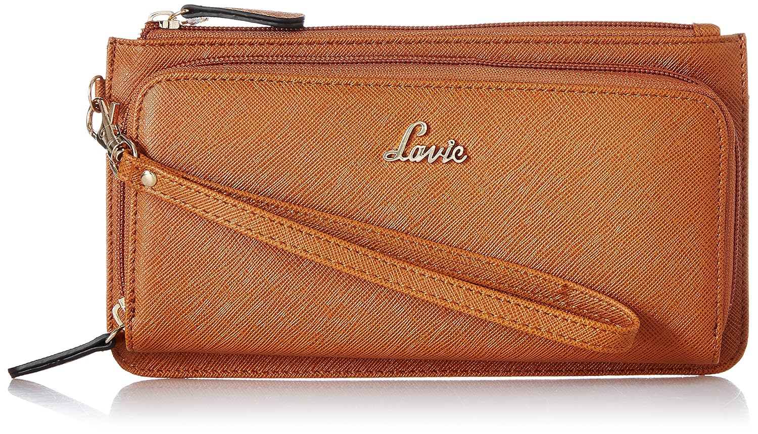 lavie baya women's clutch (tan) ()