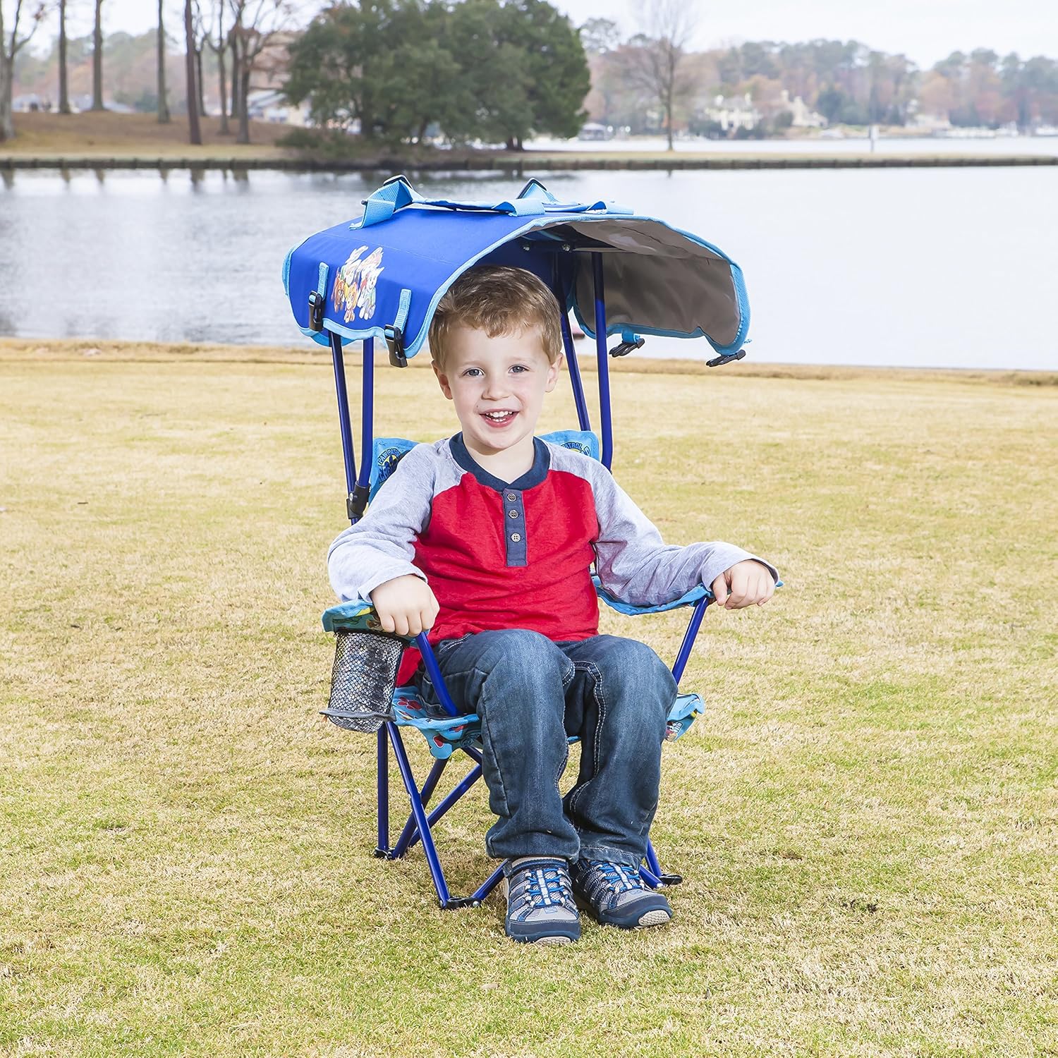 kids camping chair with canopy