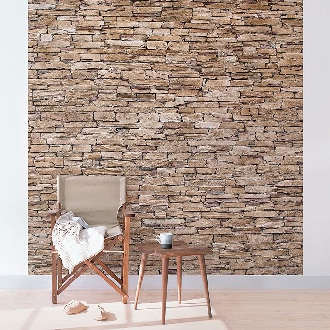 Fototapete Steintapete Crete Stonewall Vliestapete Quadrat Tapete Steinoptik Hell Braun Vlies Wandbild Xxl Steinwand Stein Mauer Wand 3d Fototapete Schlafzimmer Wohnzimmer Kuche Grosse Hxb 240cm X 240cm Amazon De Baumarkt
