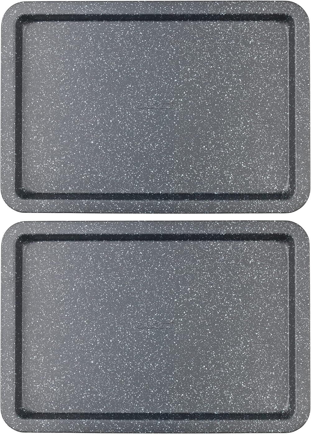 Salter Megastone Baking Tray Set of 2 Non-Stick Carbon Steel 37 cm