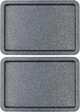 Salter Megastone Baking Tray Set of 2 Non-Stick Carbon Steel 37 cm