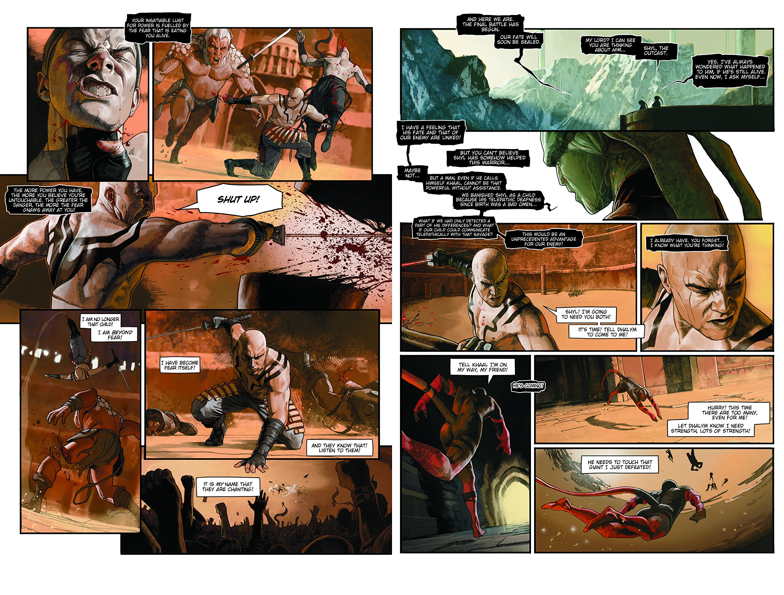 Glénat Conan Graphic Novels (Adaptations) The Swords of Robert E. Howard