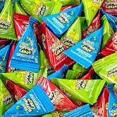 Sour Popping Rocks, Popping Candy Individually Wrapped - 40 Mini Packs | Green Apple, Blue Raspberry, Watermeon, Sour Candy, Halloween Candy