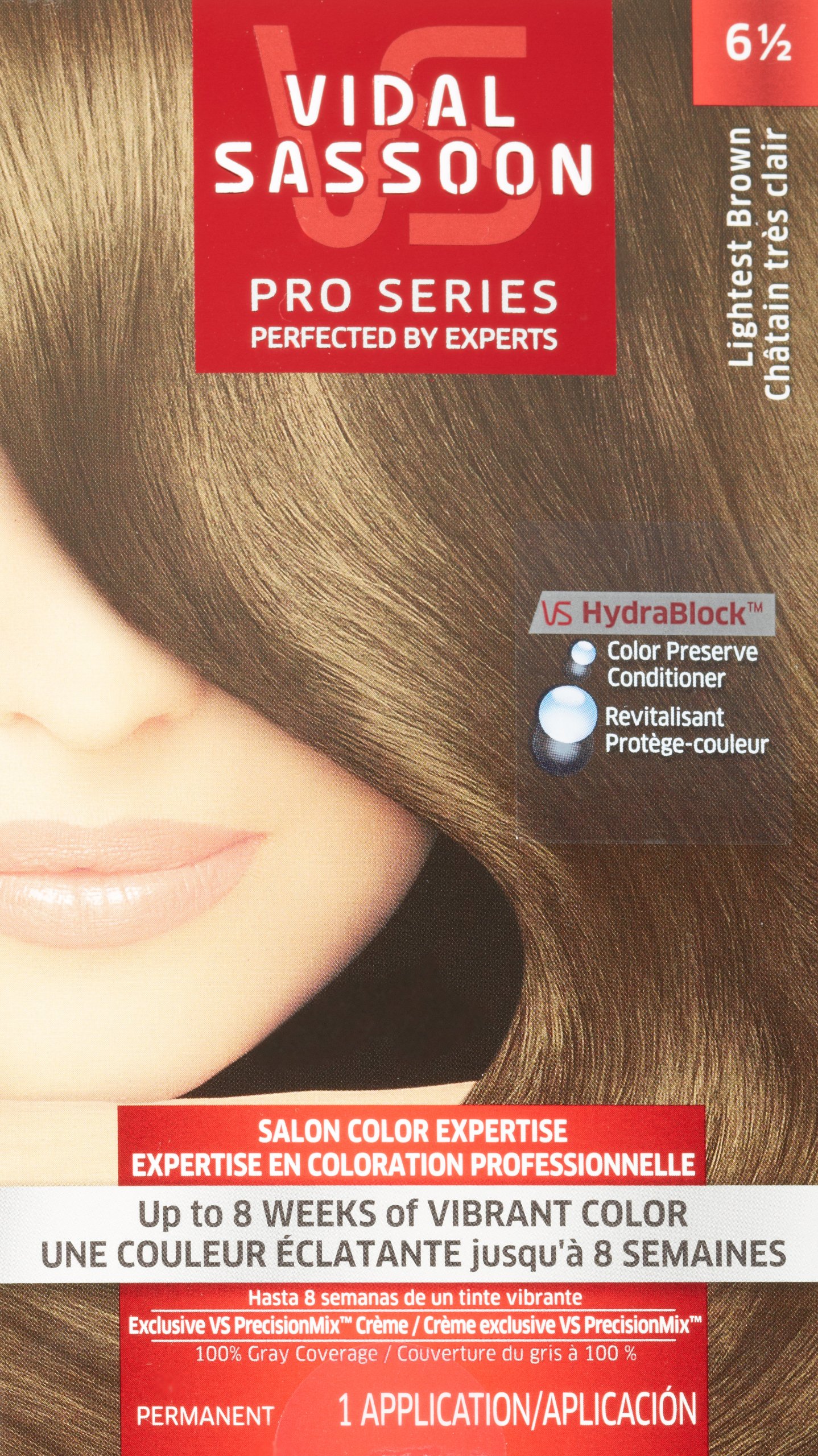 Vidal Sassoon Pro Series Hair Color, 6G Light Golden Brown