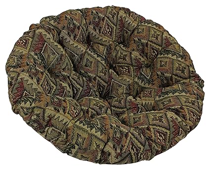 Amazon Com Blazing Needles Patterned Tapestry Papasan Chair