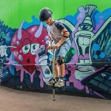 Xootz Pogo Stick Industrial Design for Kids 5+ Soft Foam Handles 35kg view 2