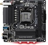 ASRock Z390 Phantom Gaming-ITX AC Motherboard Intel Z390 LGA1151 DDR4 WiFi RGB view 1
