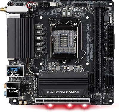 ASRock Z390 Phantom Gaming-ITX AC Motherboard Intel Z390 LGA1151 DDR4 WiFi RGB