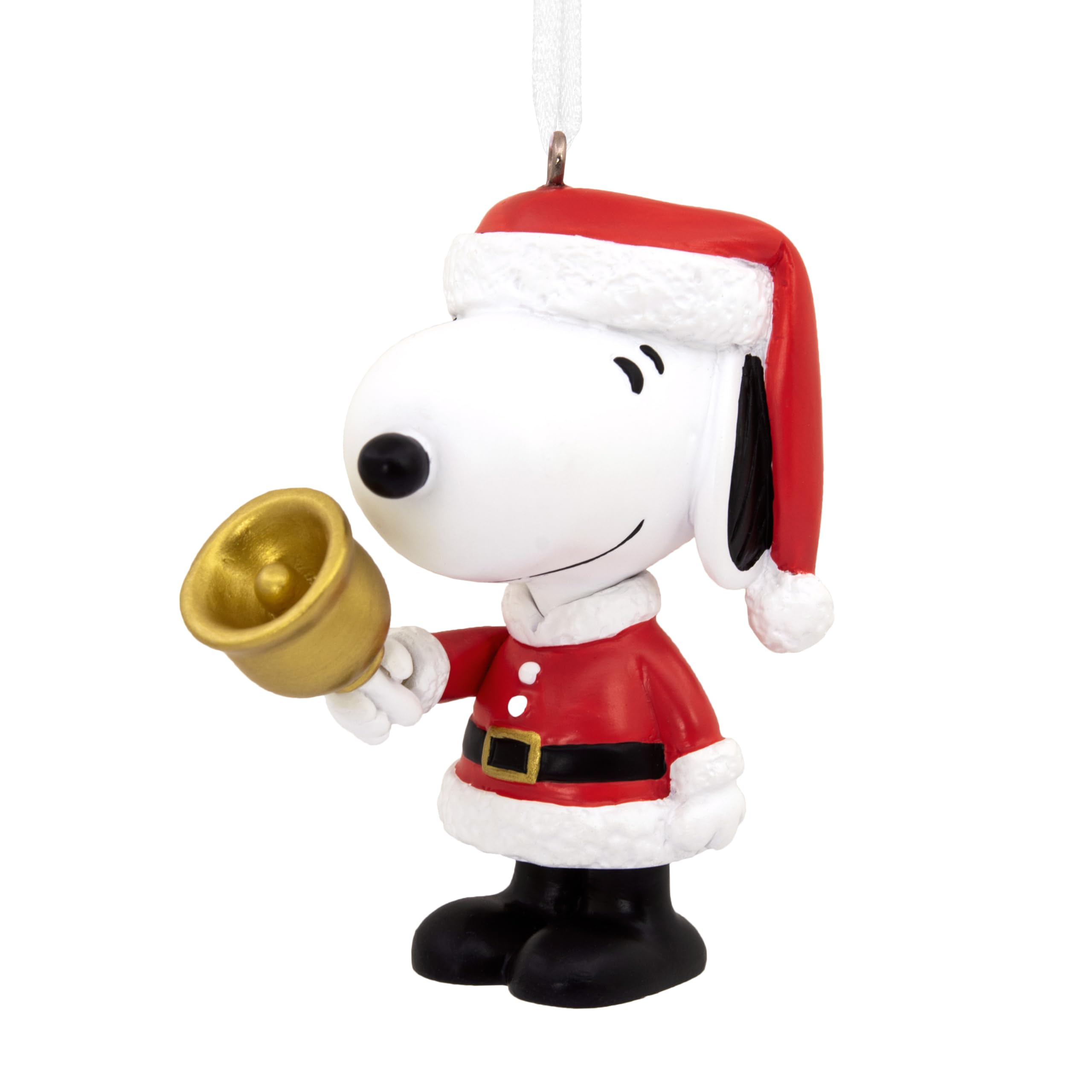 Hallmark SNOOPY Hanging Ornament, PEANUTS Comics Tree Decoration, Resin Christmas Ornament, Gifts for Christmas - Red, White, Green, Silver, Gold