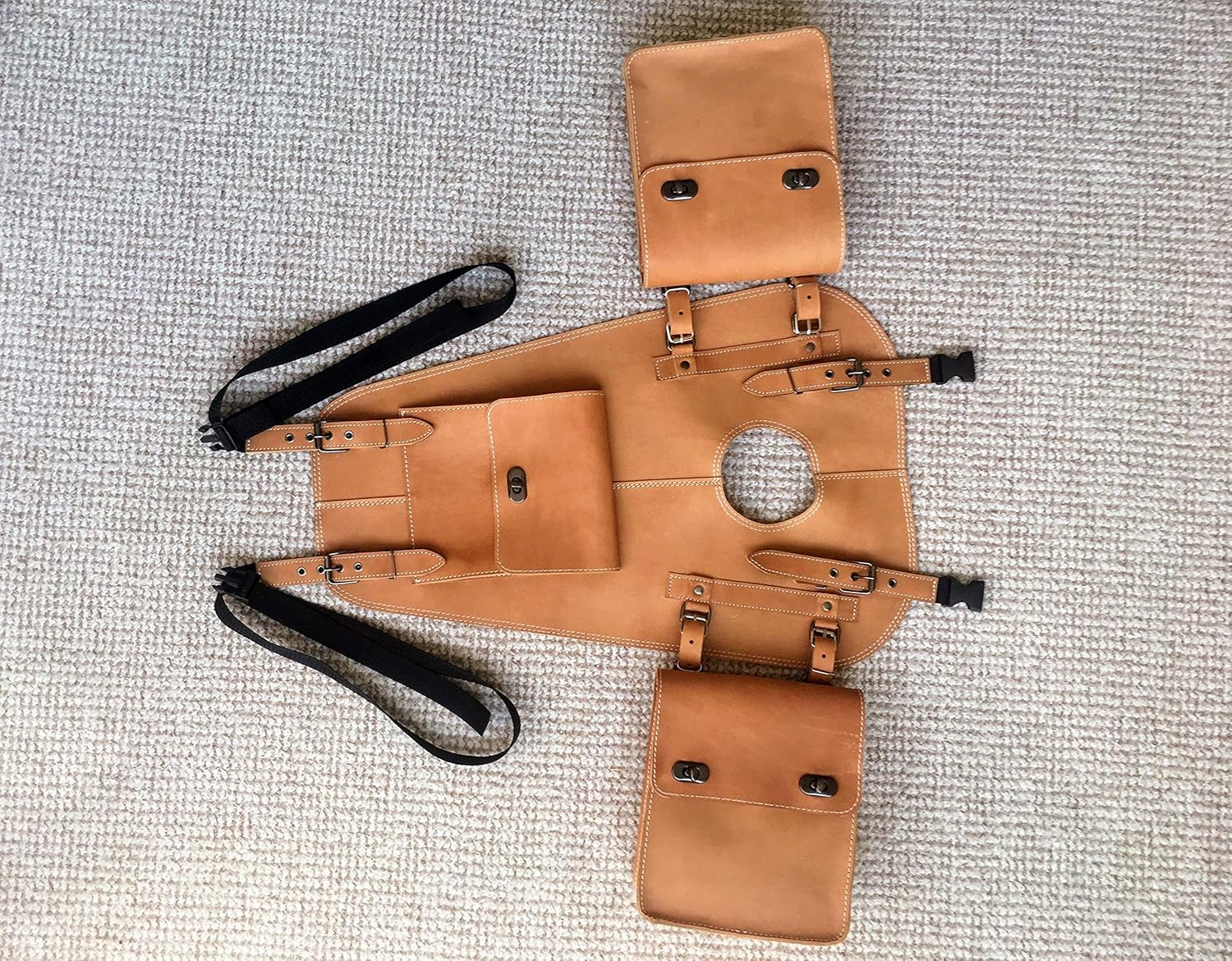 indian motorcycle leather belt