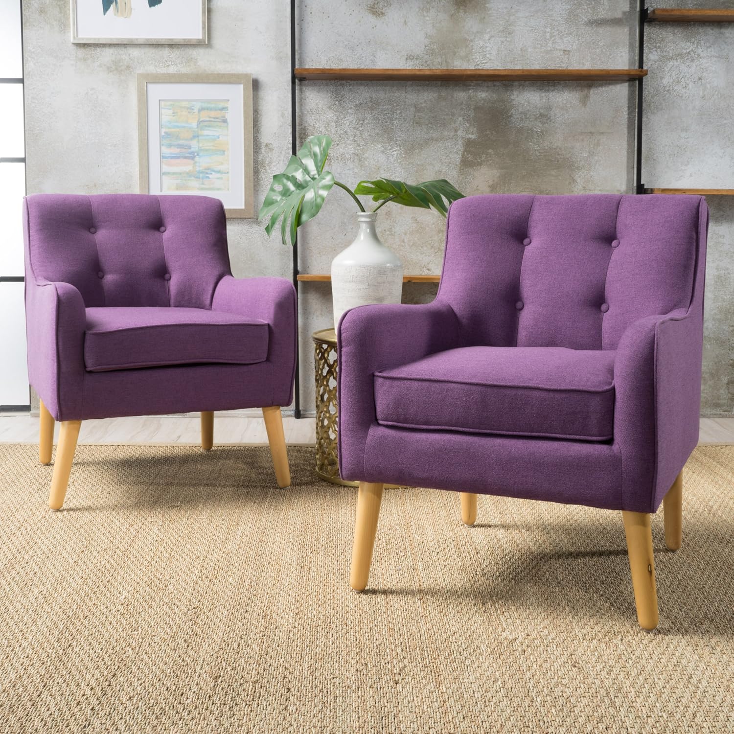 Best Purple Accent Chair Set Of 2