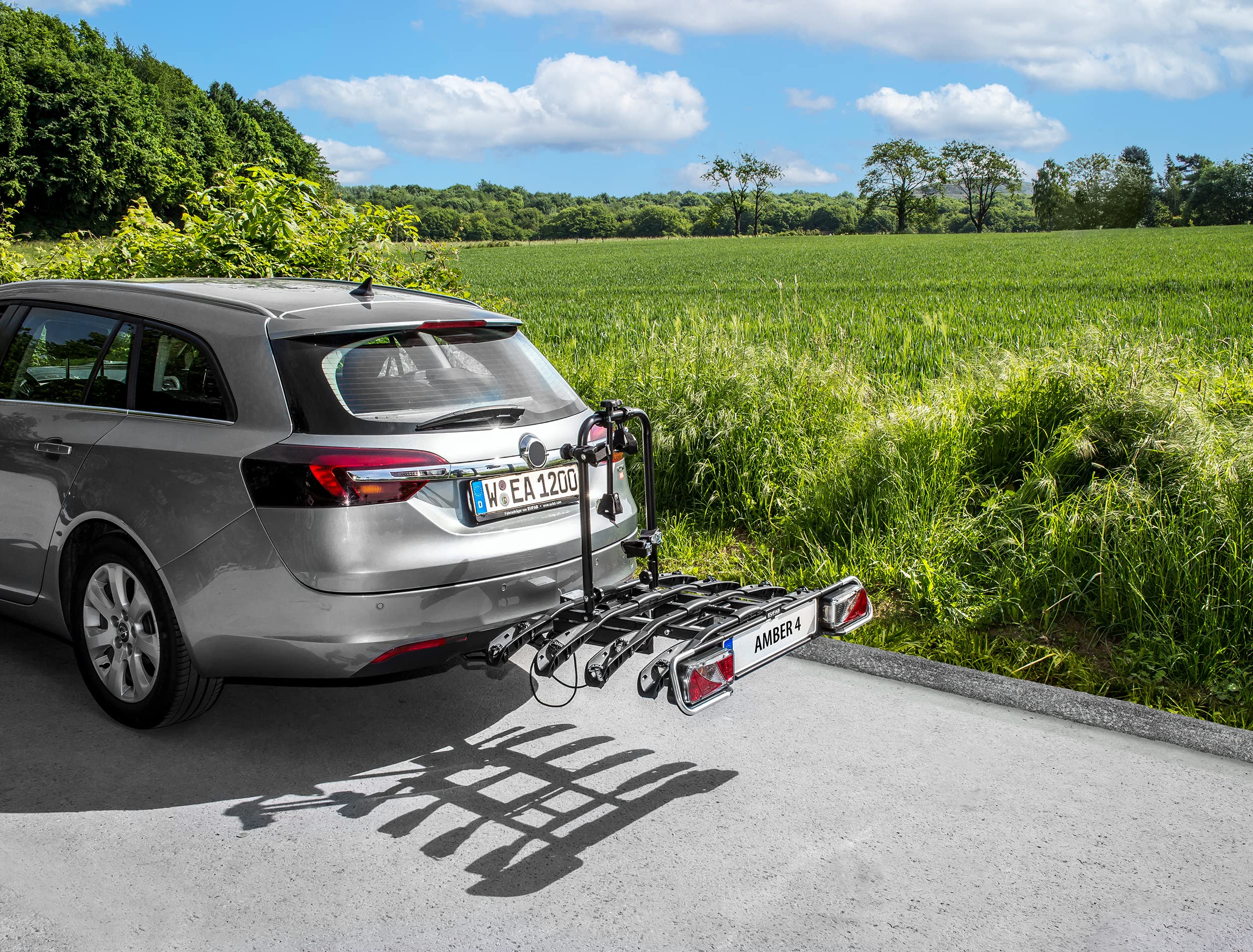 EUFAB 11556 Fahrradträger für die Anhängerkupplung 3