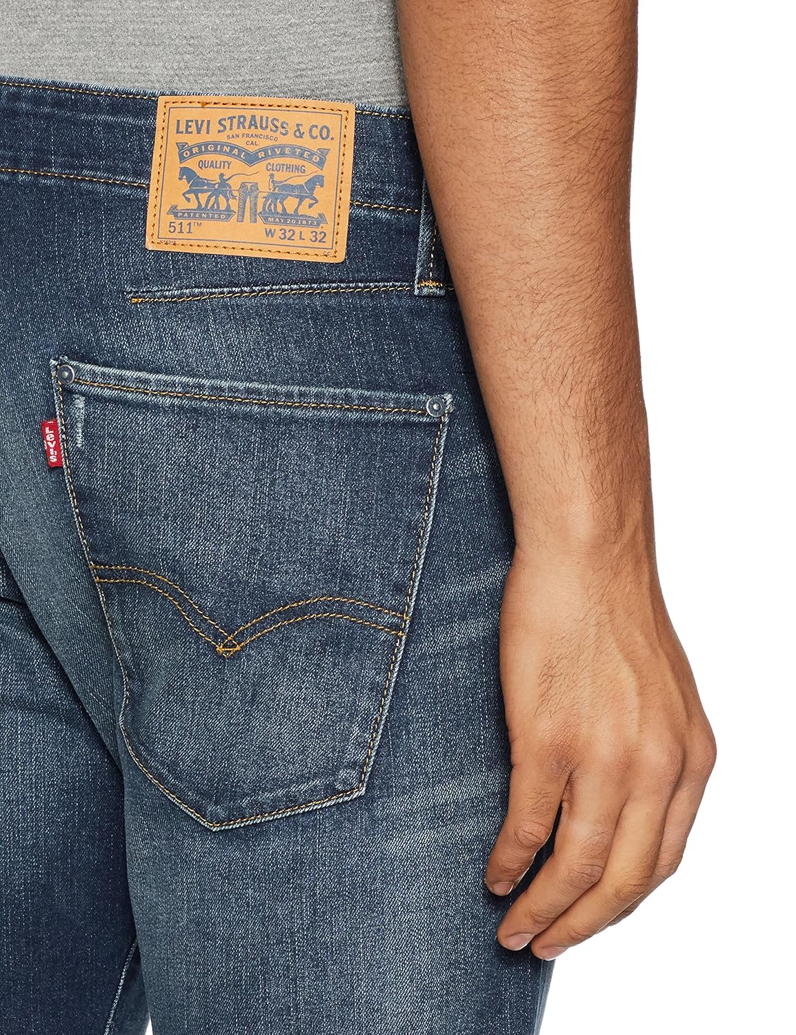 levi's men's (511) slim fit jeans